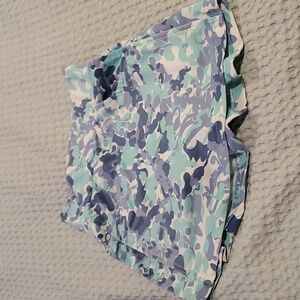 Garb Tessa Blue Camo Skort Skirt Girls 4T Age 3-4 UPF 50+ (#11)